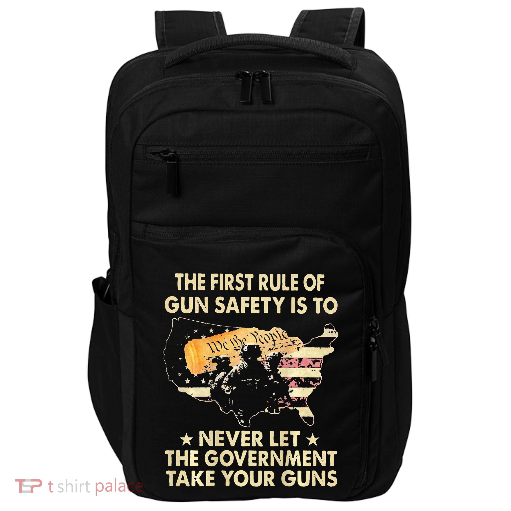 The First Rule Of Gun Safety Is To Never Let Impact Tech Backpack