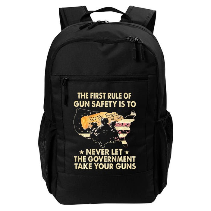 The First Rule Of Gun Safety Is To Never Let Backpack