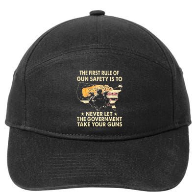 The First Rule Of Gun Safety Is To Never Let 7-Panel Snapback Hat