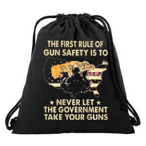 The First Rule Of Gun Safety Is To Never Let Drawstring Bag