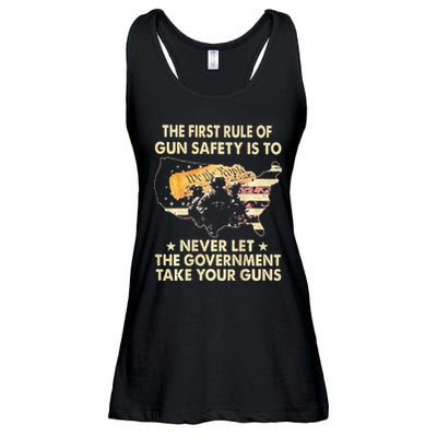 The First Rule Of Gun Safety Is To Never Let Ladies Essential Flowy Tank