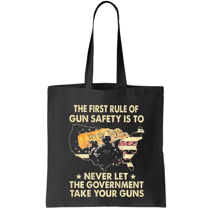The First Rule Of Gun Safety Is To Never Let Bag