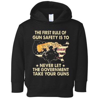 The First Rule Of Gun Safety Is To Never Let Toddler Hoodie