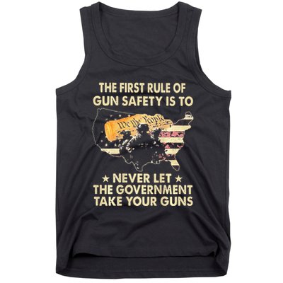 The First Rule Of Gun Safety Is To Never Let Tank Top