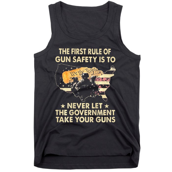 The First Rule Of Gun Safety Is To Never Let Tank Top