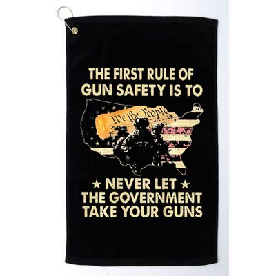 The First Rule Of Gun Safety Is To Never Let Golf Towel