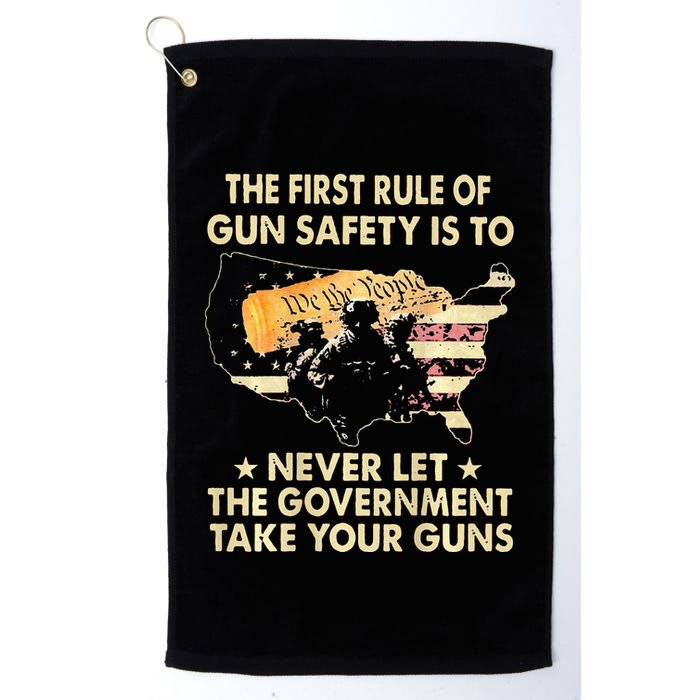 The First Rule Of Gun Safety Is To Never Let Golf Towel
