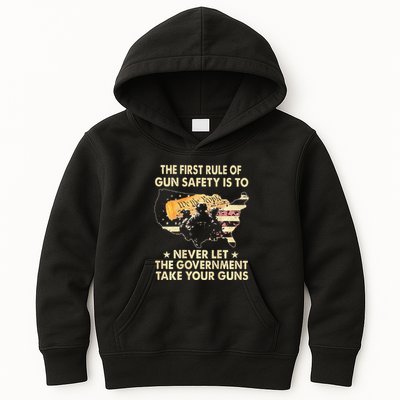 The First Rule Of Gun Safety Is To Never Let Kids Hoodie