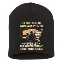 The First Rule Of Gun Safety Is To Never Let Short Acrylic Beanie