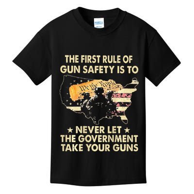 The First Rule Of Gun Safety Is To Never Let Kids T-Shirt