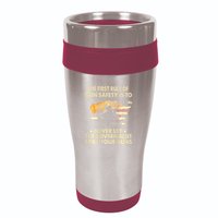 The First Rule Of Gun Safety Is To Never Let 16oz Travel Tumbler