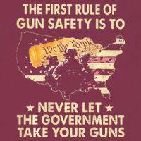 The First Rule Of Gun Safety Is To Never Let 16oz Travel Tumbler