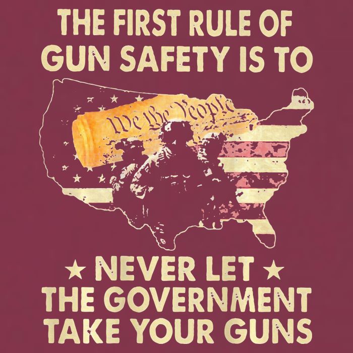 The First Rule Of Gun Safety Is To Never Let 16oz Travel Tumbler