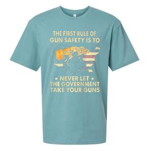 The First Rule Of Gun Safety Is To Never Let Sueded Cloud Jersey T-Shirt