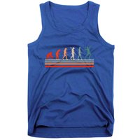 Tennis Funny Retro Vintage Evolution Design Love Tennis Gift Tank Top