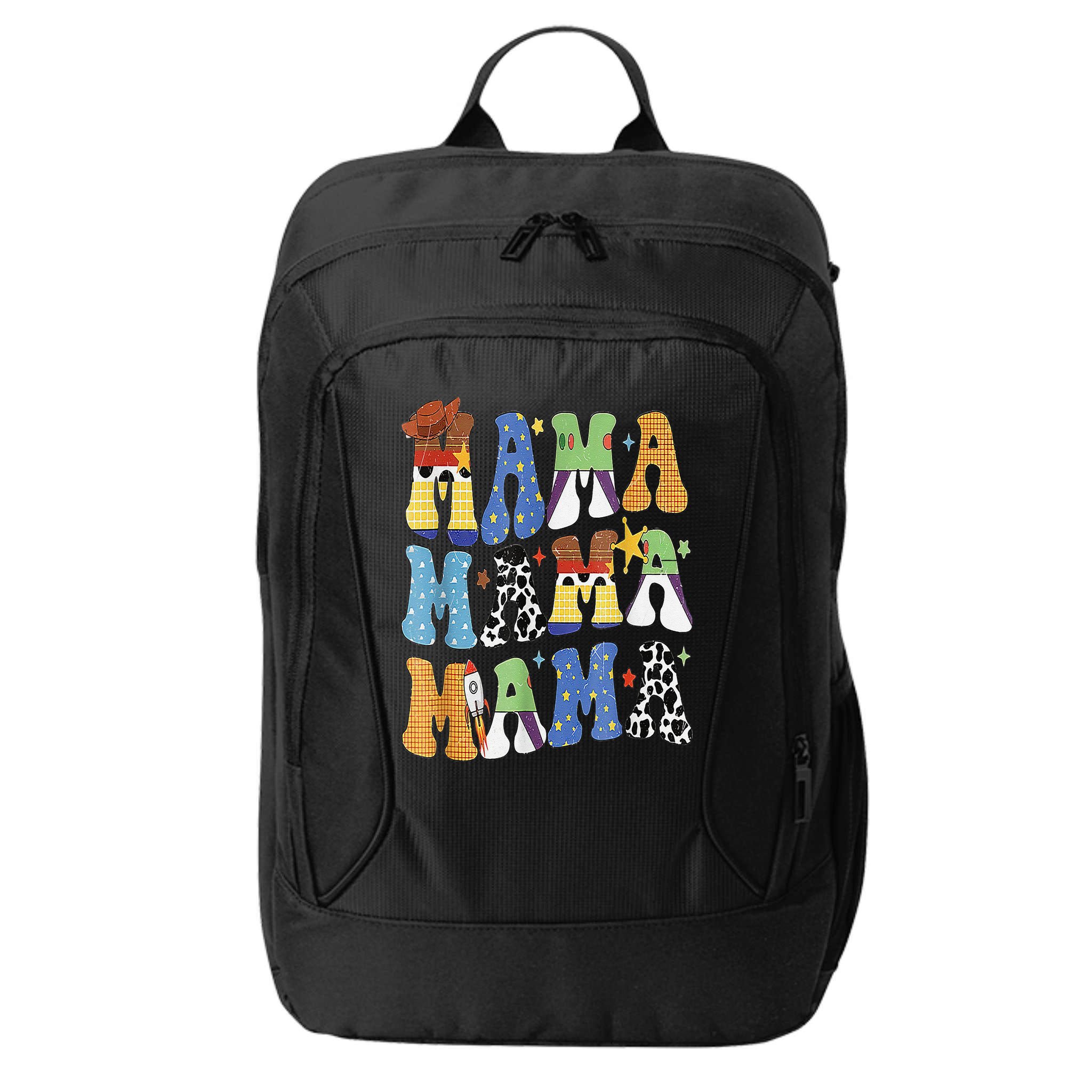 Toy Funny Story Mama Boy Mom MotherS Day City Backpack