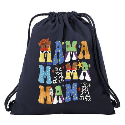 Toy Funny Story Mama Boy Mom MotherS Day Drawstring Bag