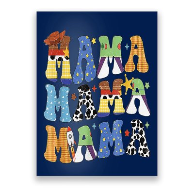 Toy Funny Story Mama Boy Mom MotherS Day Poster