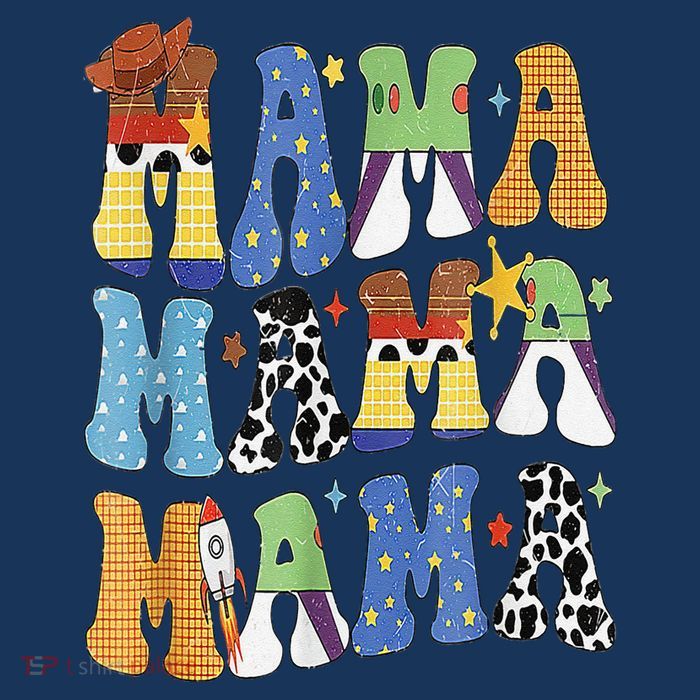 Toy Funny Story Mama Boy Mom MotherS Day Premium T-Shirt