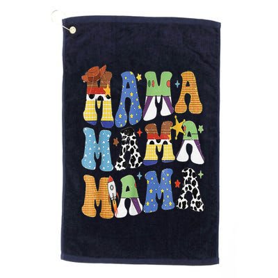 Toy Funny Story Mama Boy Mom MotherS Day Golf Towel