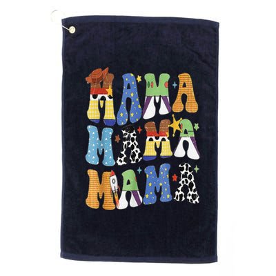 Toy Funny Story Mama Boy Mom MotherS Day Platinum Collection Golf Towel