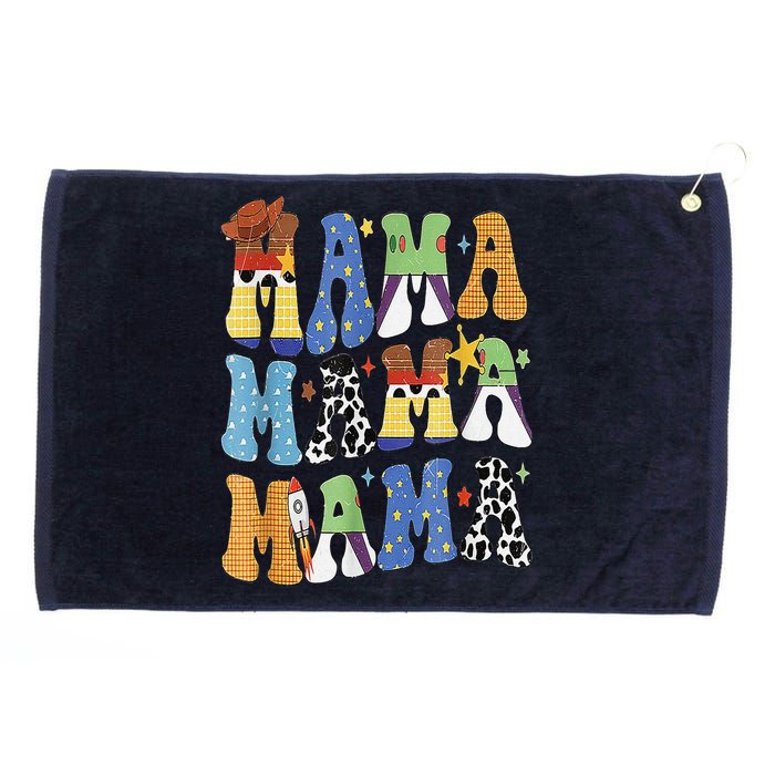 Toy Funny Story Mama Boy Mom MotherS Day Grommeted Golf Towel