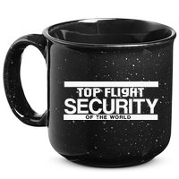 Top Flight Security Funny Friday 15oz Campfire Ceramic Mug