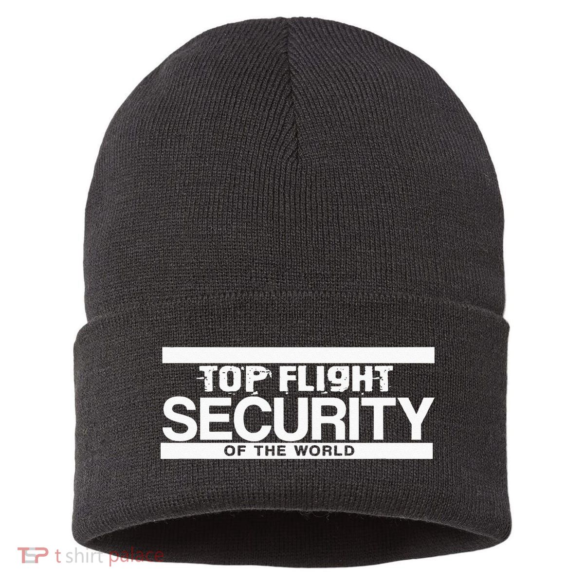 Top Flight Security Funny Friday Sustainable Knit Beanie