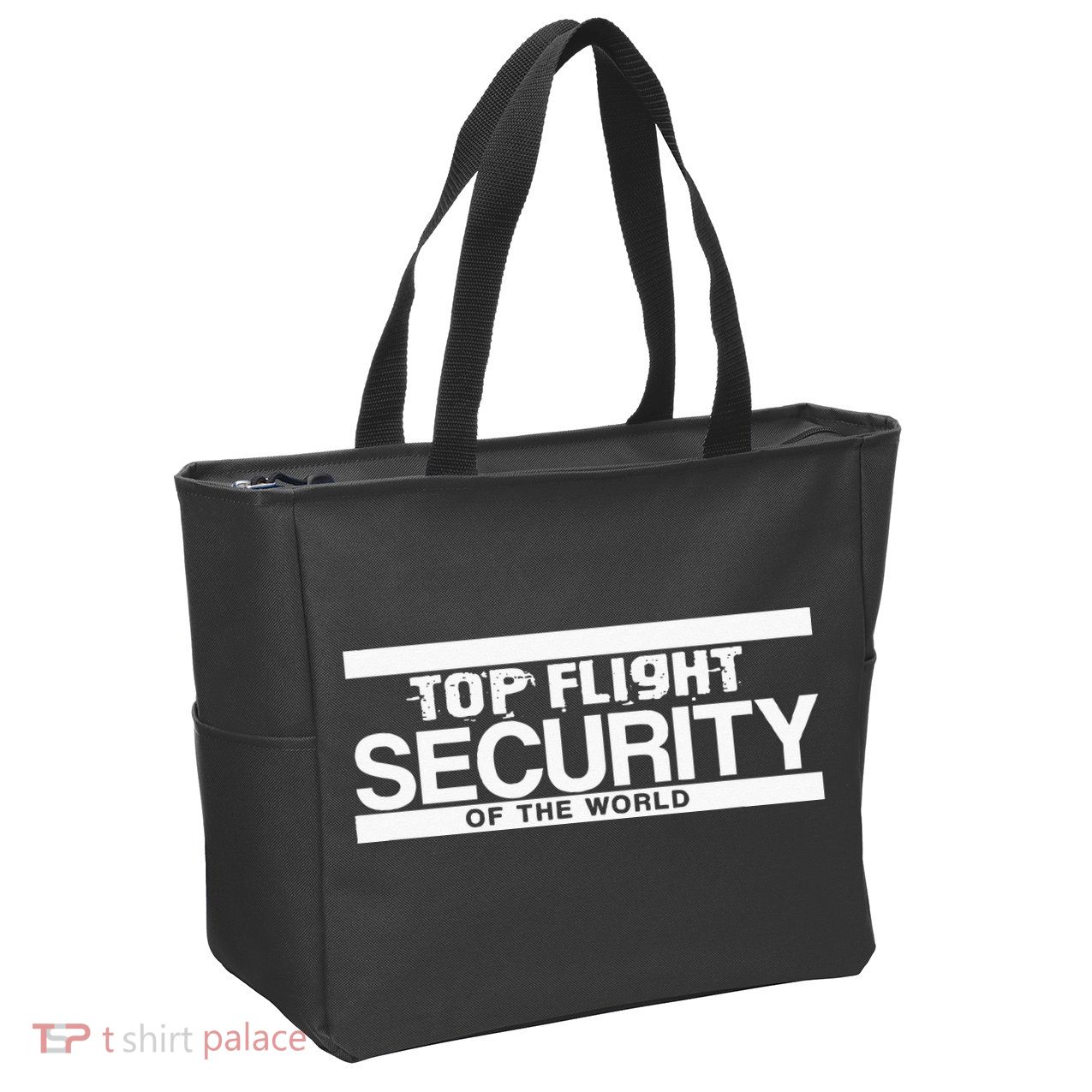 Top Flight Security Funny Friday Zip Tote Bag