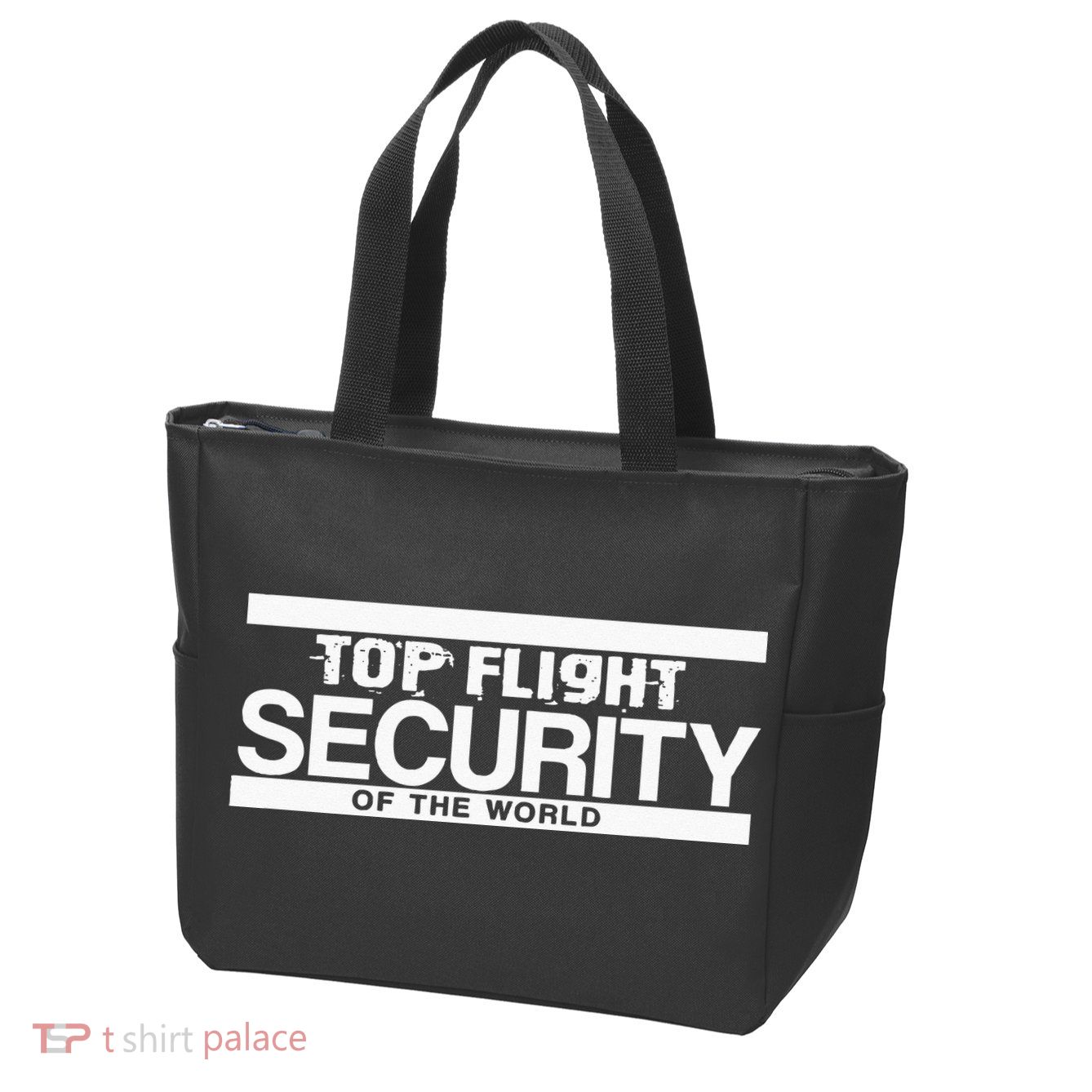 Top Flight Security Funny Friday Zip Tote Bag