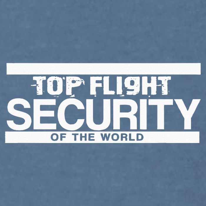 Top Flight Security Funny Friday Garment-Dyed Sweatshirt