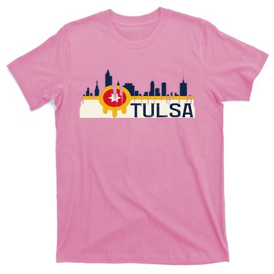 Tulsa Flag Skyline T-Shirt