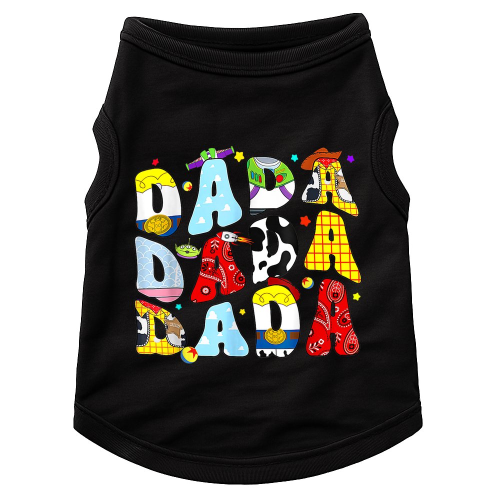 Toy Funny Story Dada Boy Dad Fathers Day For Doggie Tank