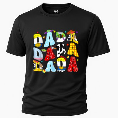 Toy Funny Story Dada Boy Dad Fathers Day For Performance Shirt