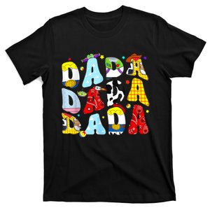 Toy Funny Story Dada Boy Dad Fathers Day For T-Shirt