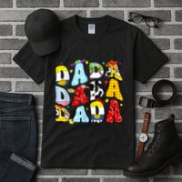 Toy Funny Story Dada Boy Dad Fathers Day For Tall T-Shirt