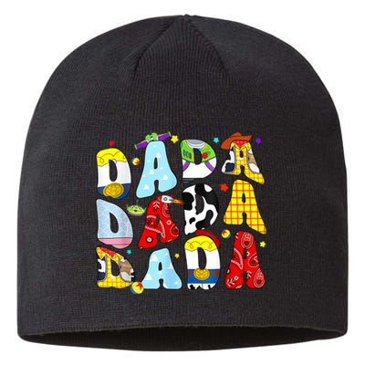 Toy Funny Story Dada Boy Dad Fathers Day For Sustainable Beanie