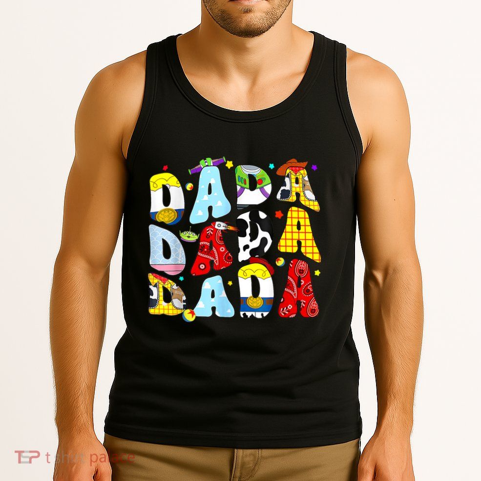 Toy Funny Story Dada Boy Dad Fathers Day For Tank Top