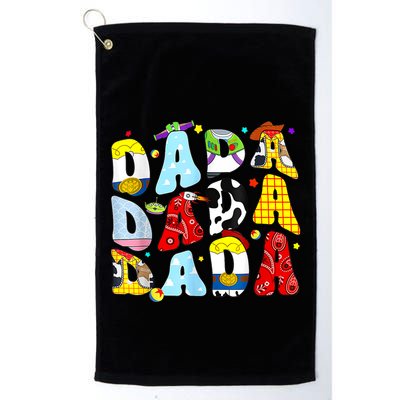 Toy Funny Story Dada Boy Dad Fathers Day For Golf Towel
