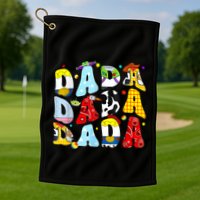 Toy Funny Story Dada Boy Dad Fathers Day For Golf Towel