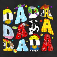 Toy Funny Story Dada Boy Dad Fathers Day For Golf Towel