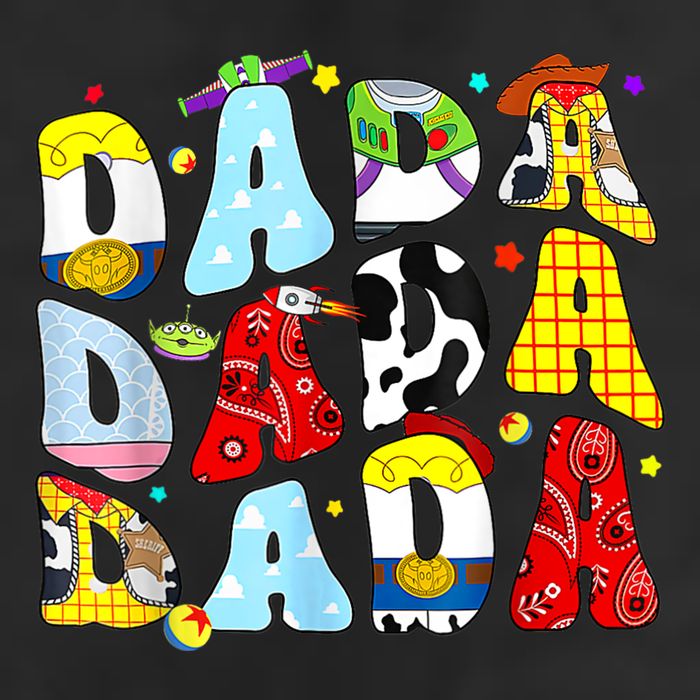 Toy Funny Story Dada Boy Dad Fathers Day For Golf Towel