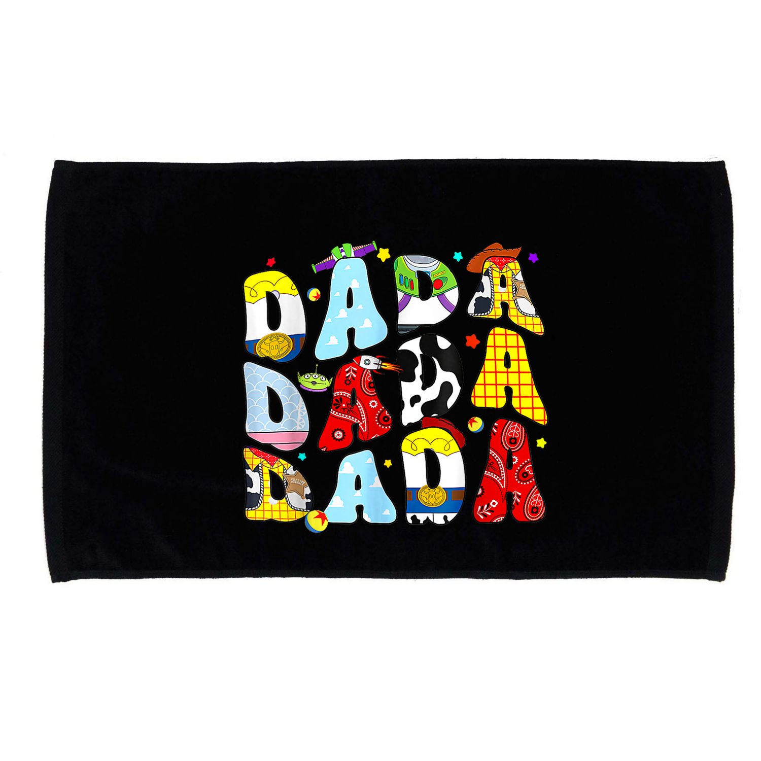 Toy Funny Story Dada Boy Dad Fathers Day For Microfiber Hand Towel