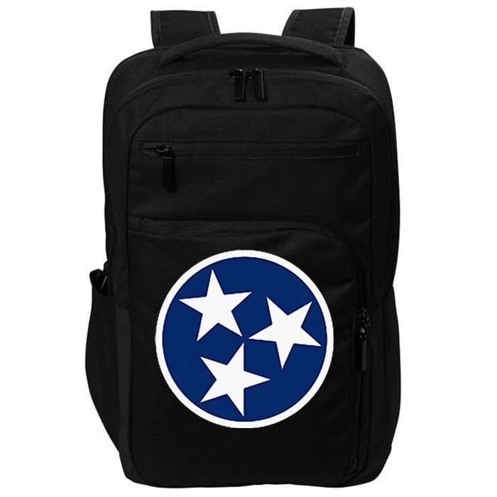 Tennessee Flag State Vintage Style Impact Tech Backpack