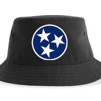 Tennessee Flag State Vintage Style Sustainable Bucket Hat