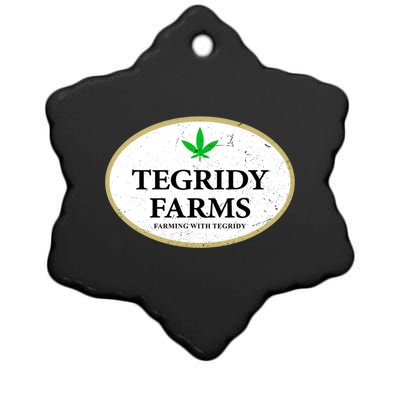 Tegridy Farms Shirt, Tegridy Farms Ceramic Star Ornament