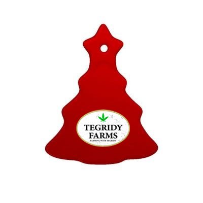 Tegridy Farms Shirt, Tegridy Farms Ceramic Tree Ornament