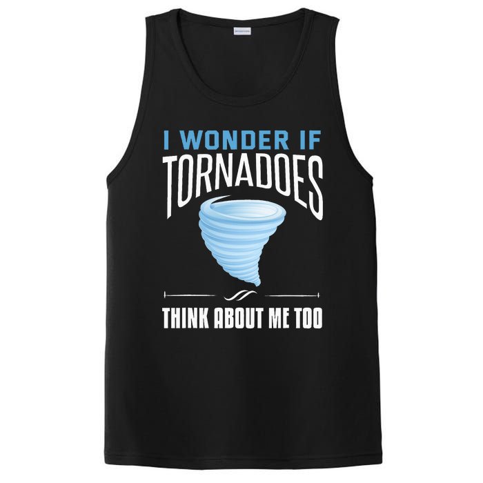 Tornado Funny Storm Chaser Chasing Storms PosiCharge Competitor Tank