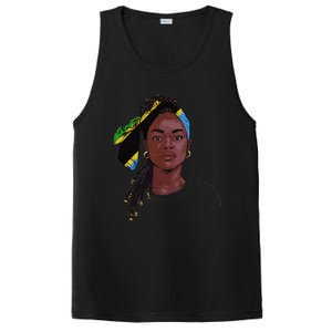 Tanzanian Flag Souvenirs Products Uniform For Women Tanzania PosiCharge Competitor Tank