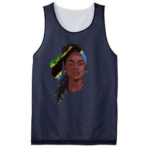 Tanzanian Flag Souvenirs Products Uniform For Women Tanzania Mesh Reversible Basketball Jersey Tank